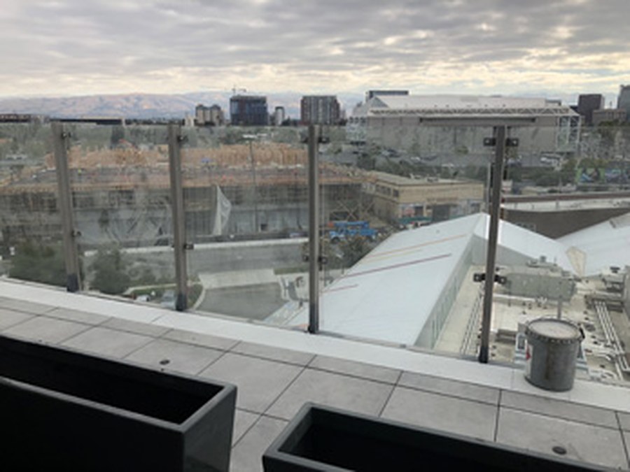 Glass railing by Bay Glass & Shower
